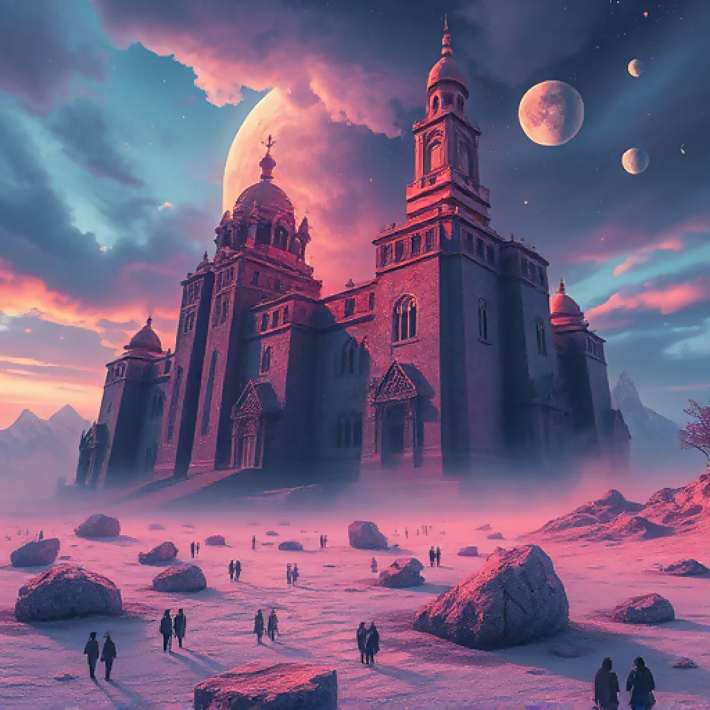 Celestial Cathedral of the Frozen Realm
