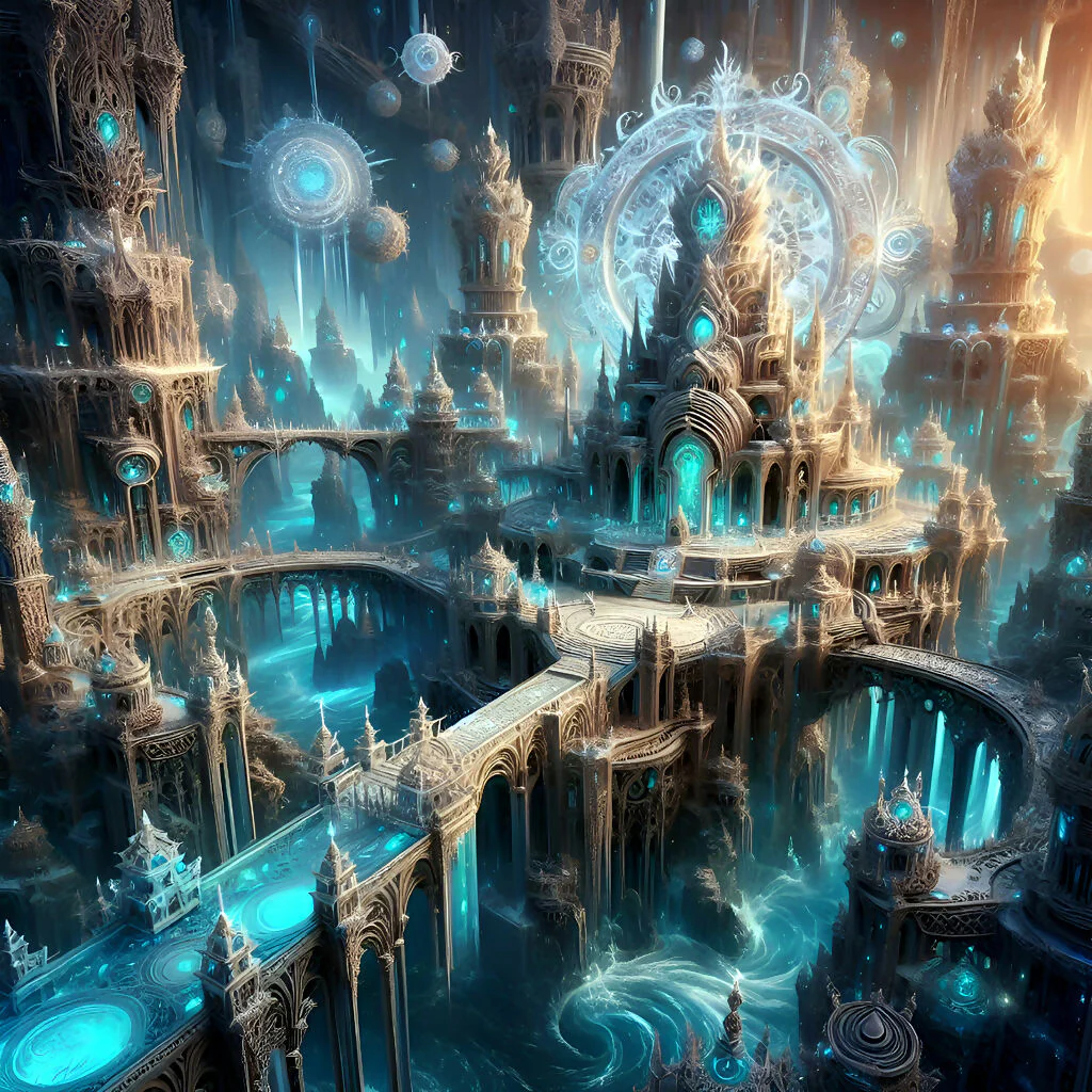 Celestial City of Eternal Spires