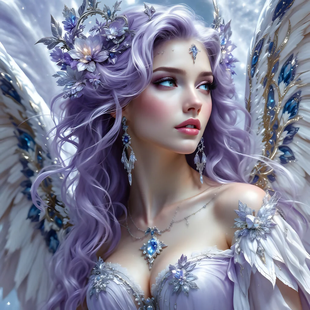 Celestial Ice – Angel of Frozen Light