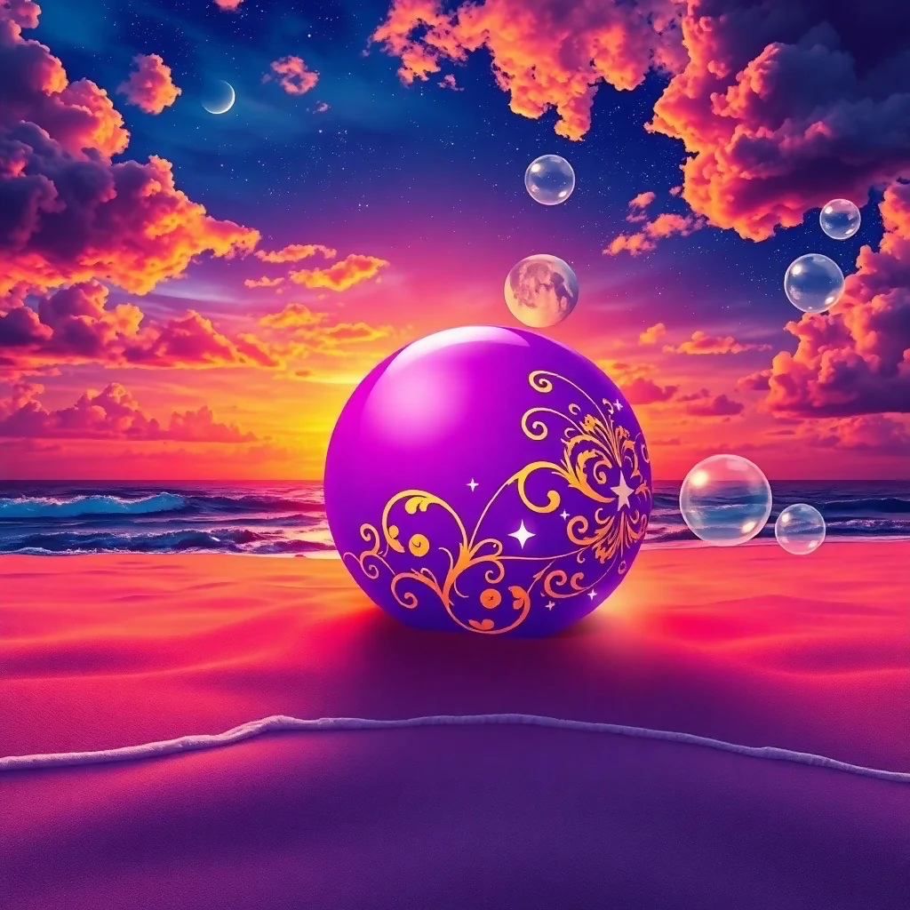 Celestial Serenity: A Psychedelic Journey Through Nature’s Vibrant Tapestry - Image 2