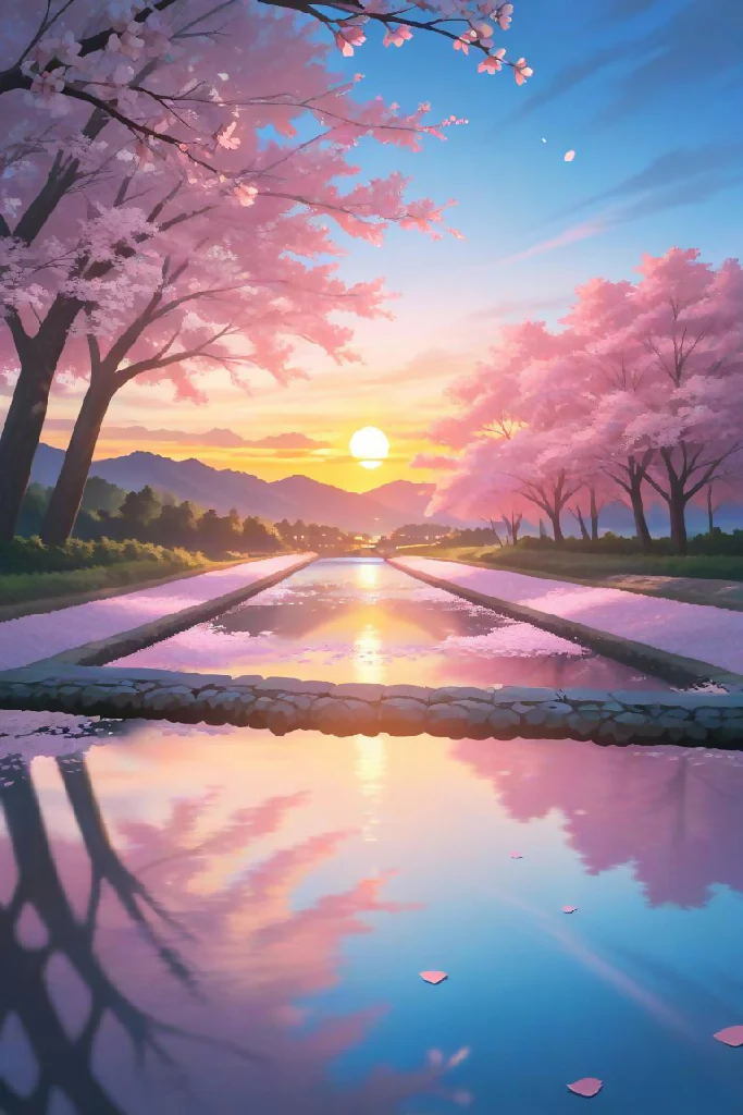 Cherry Blossom Background - Image 3