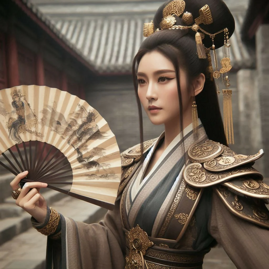 Chinese warrior Akiko
