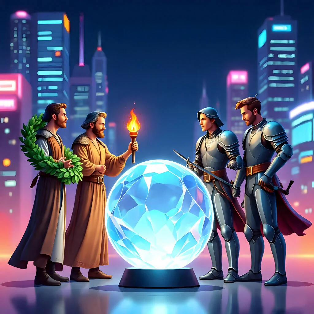 Chrono Convergence – Surreal Meeting of Eras