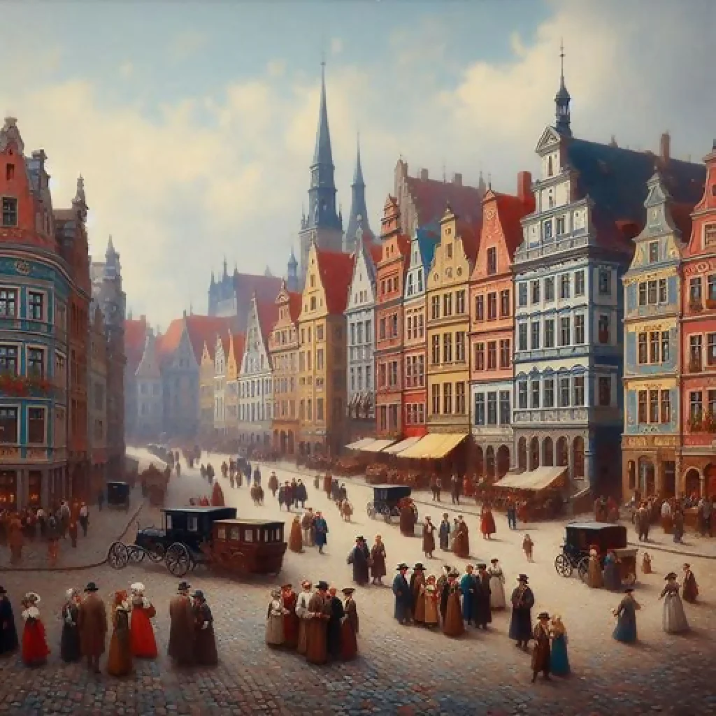 City art set of 4 pics - Image 3