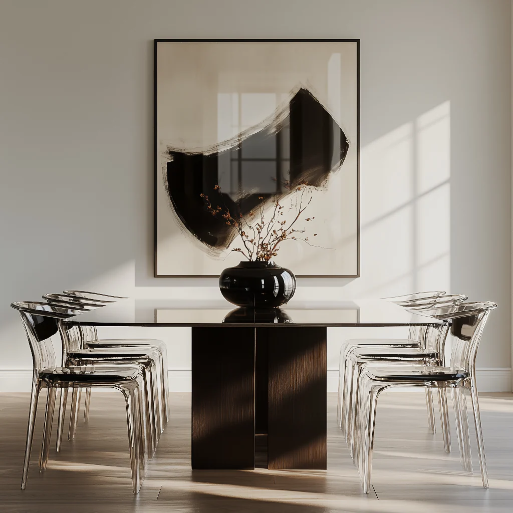 Clear furniture.