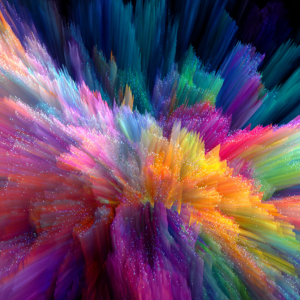 Color Fragments: Geometry of Chaos II