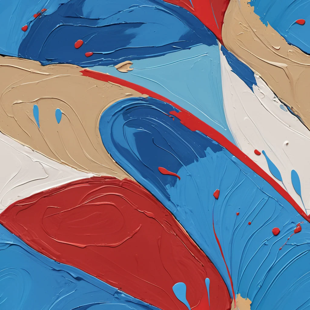 Colorful Abstract Burst" - Image 2