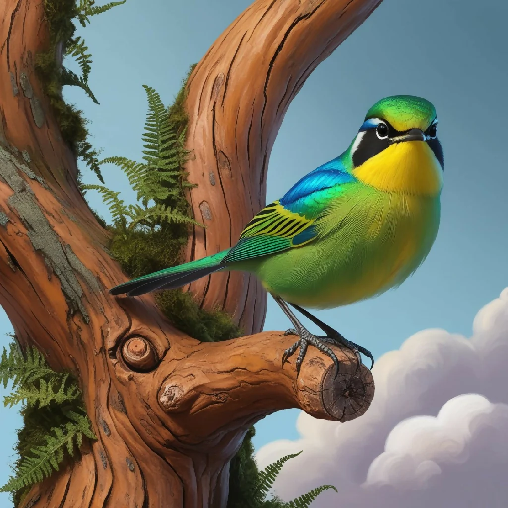 colorful bird