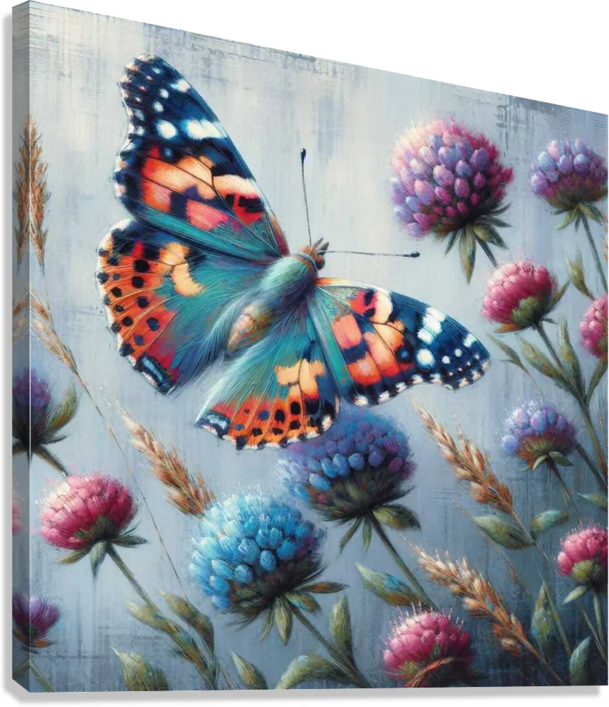 Colorful Blue Butterfly - Image 4