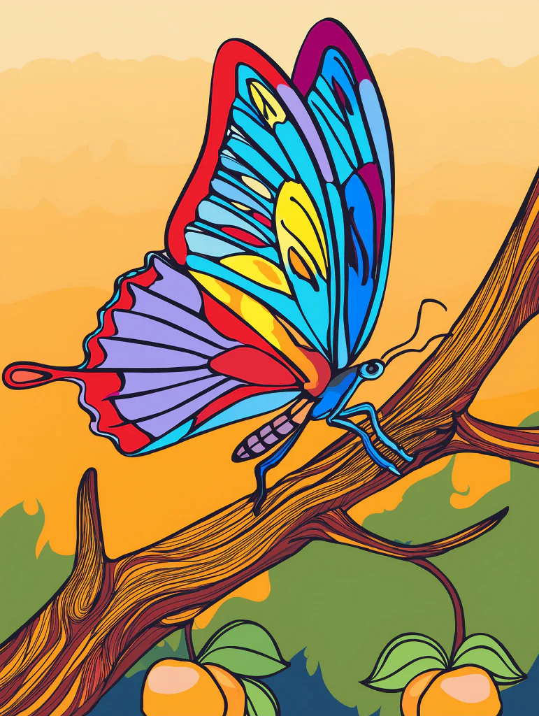 Colorful Butterfly