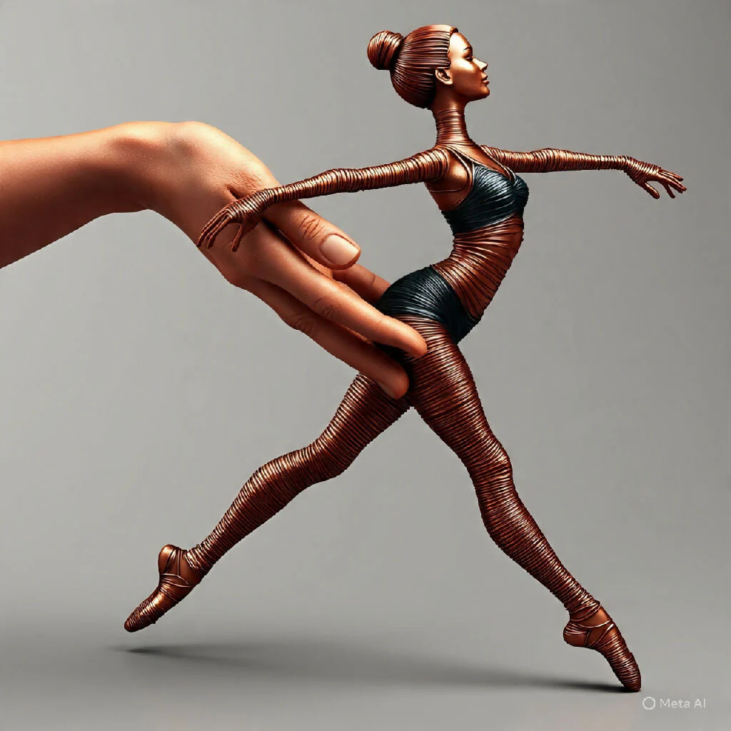 Copper Abstract Art - Image 17