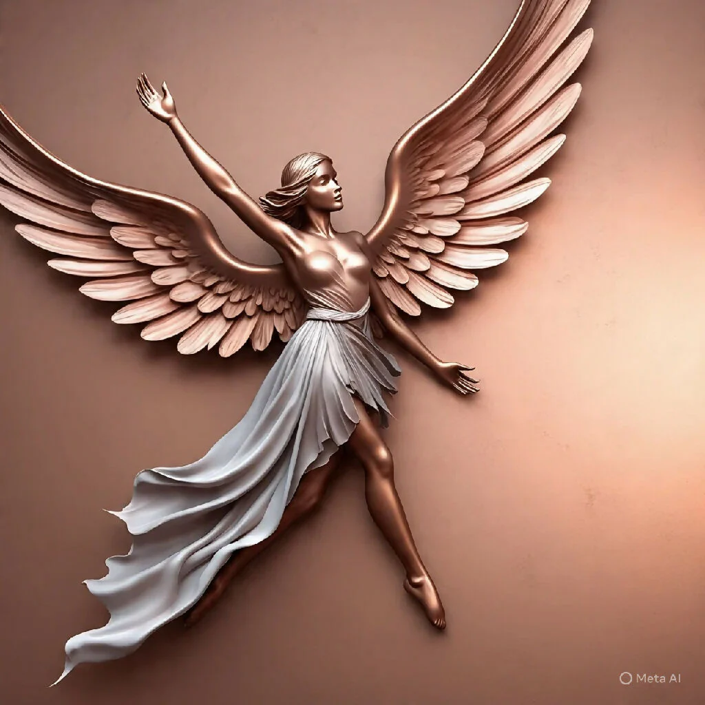 Copper Abstract Art - Image 7