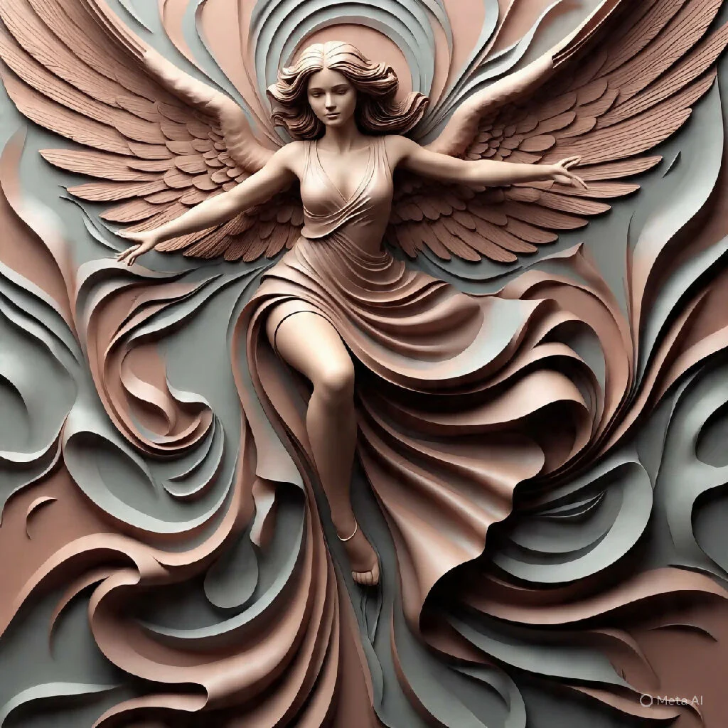 Copper Abstract Art - Image 8