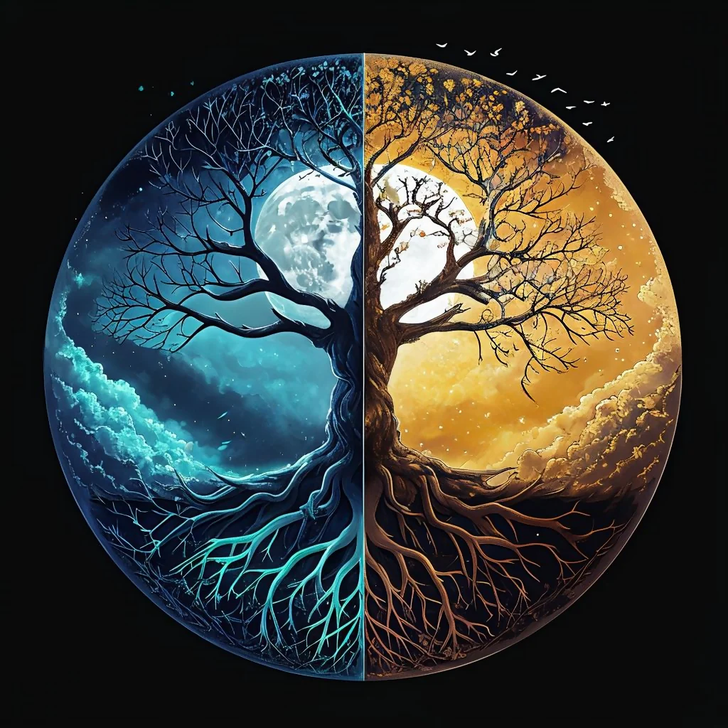 Cosmic Balance Of Day and Night