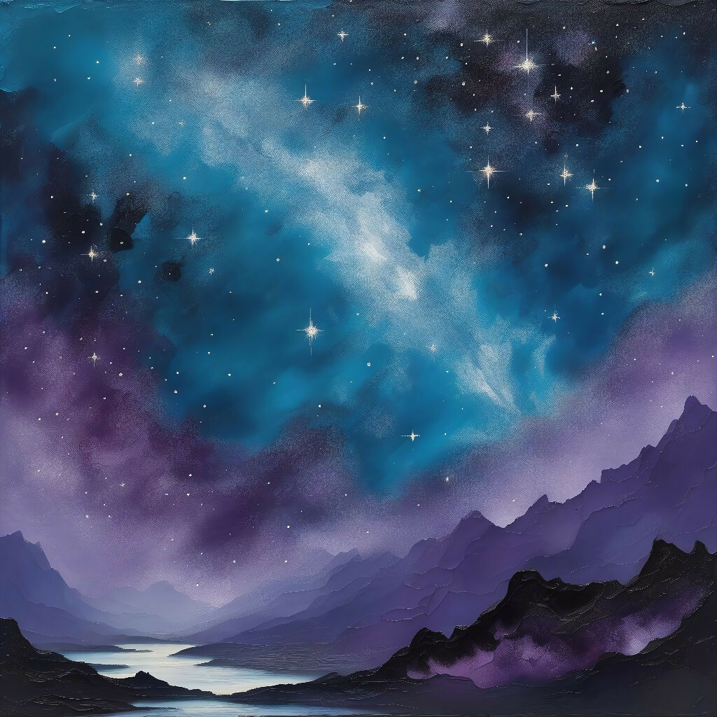 Cosmic Whispers: Starry Vista