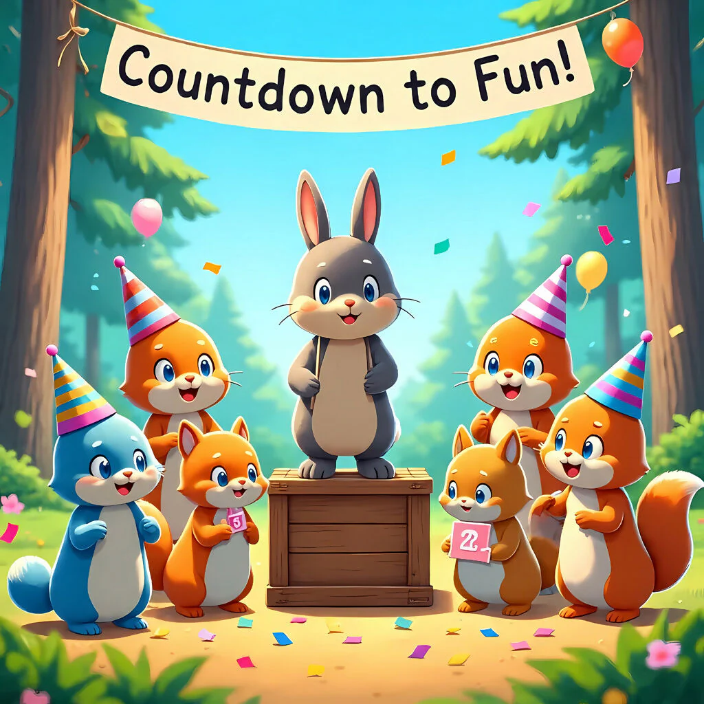 Countdown to Fun: Woodland Party Parade