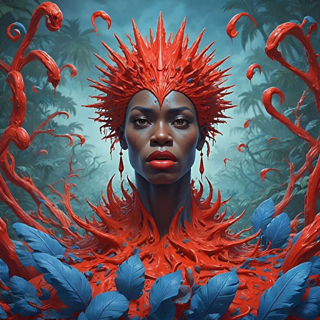 Crimson Queen of the Jungle