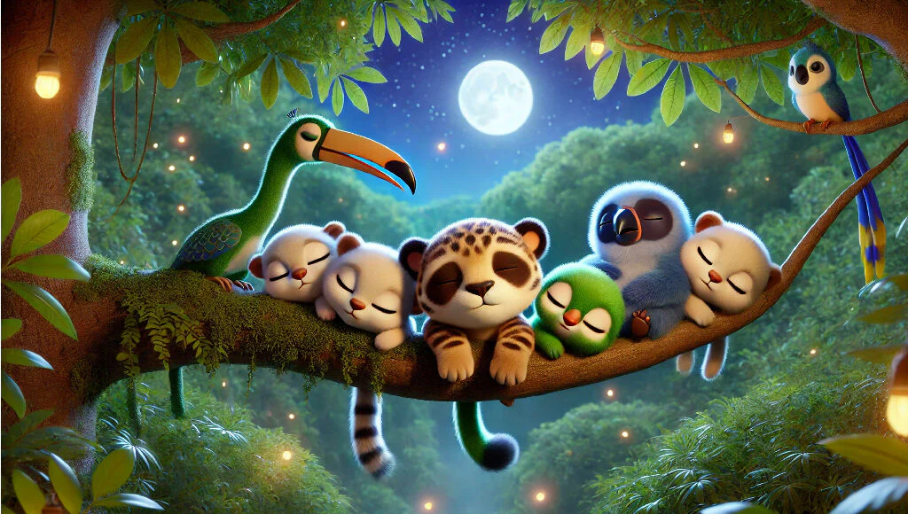 cute animals sleeping
