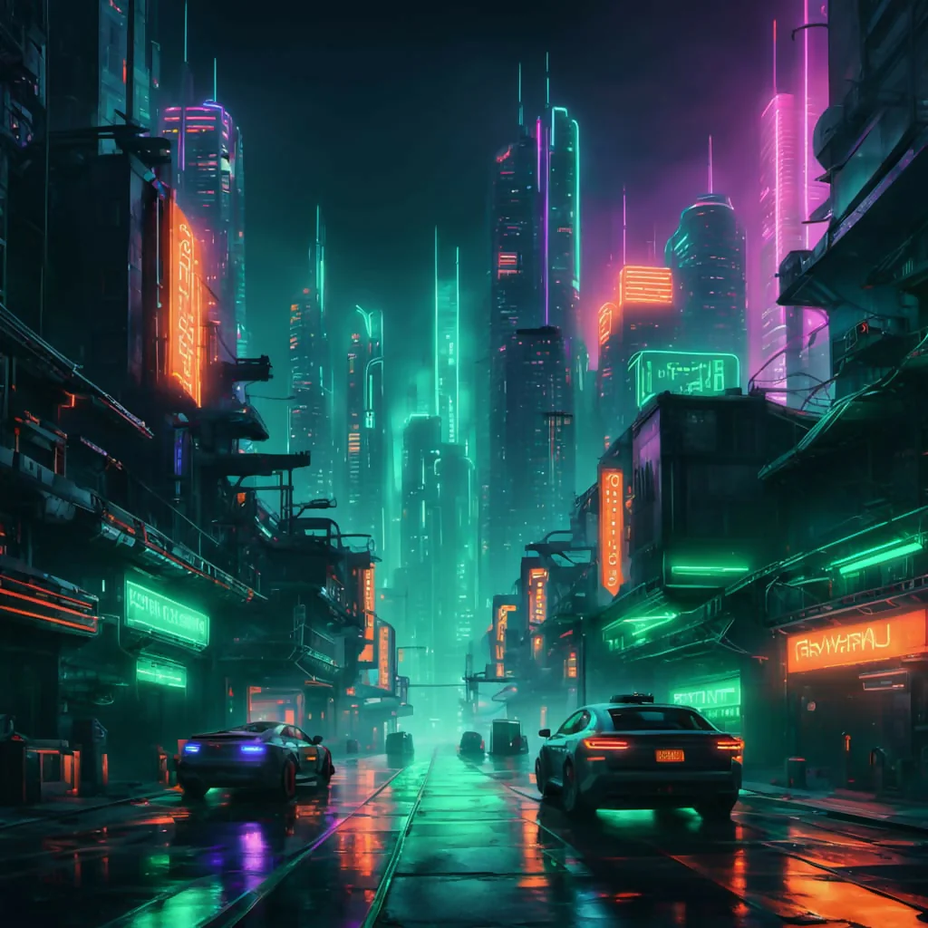 Cyber City Glow