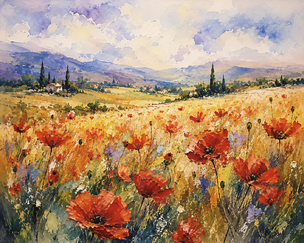 Dance of the Red Poppies