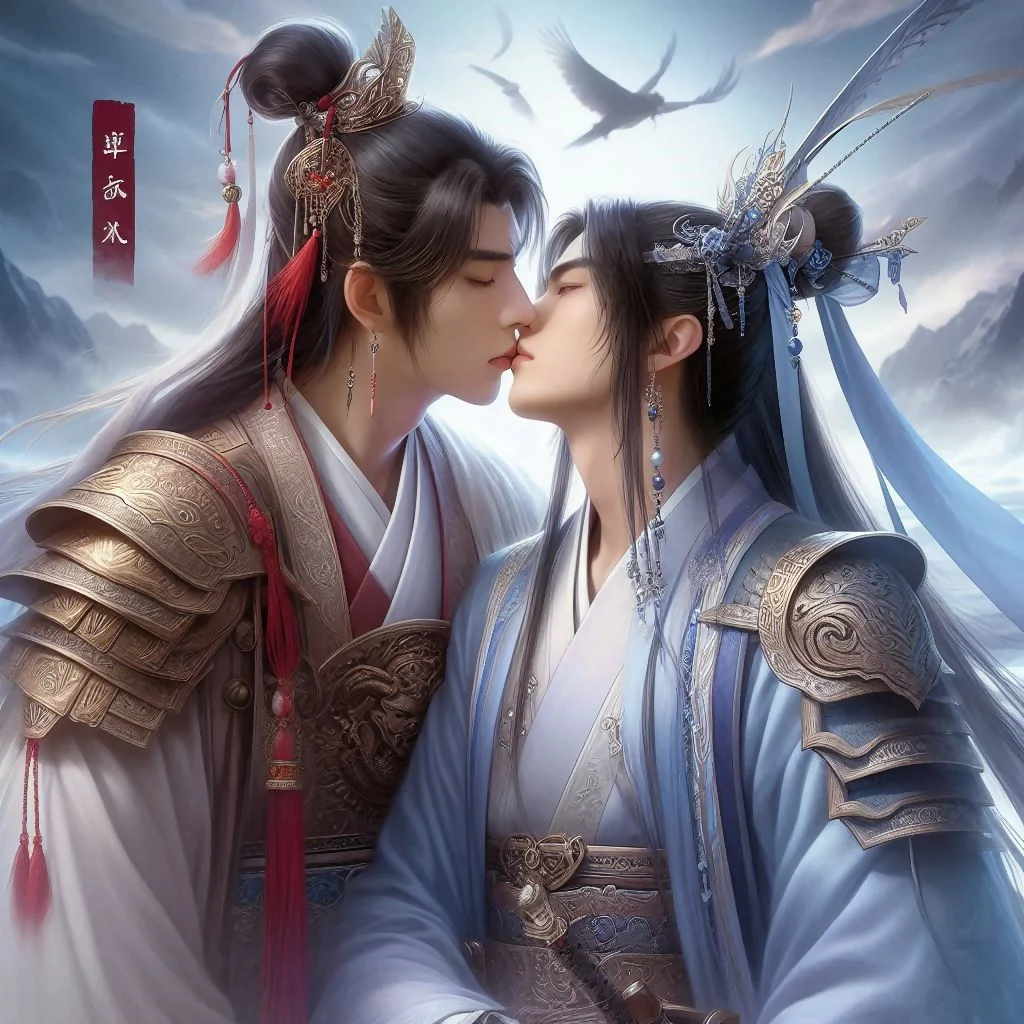 Danmei Couple Kiss