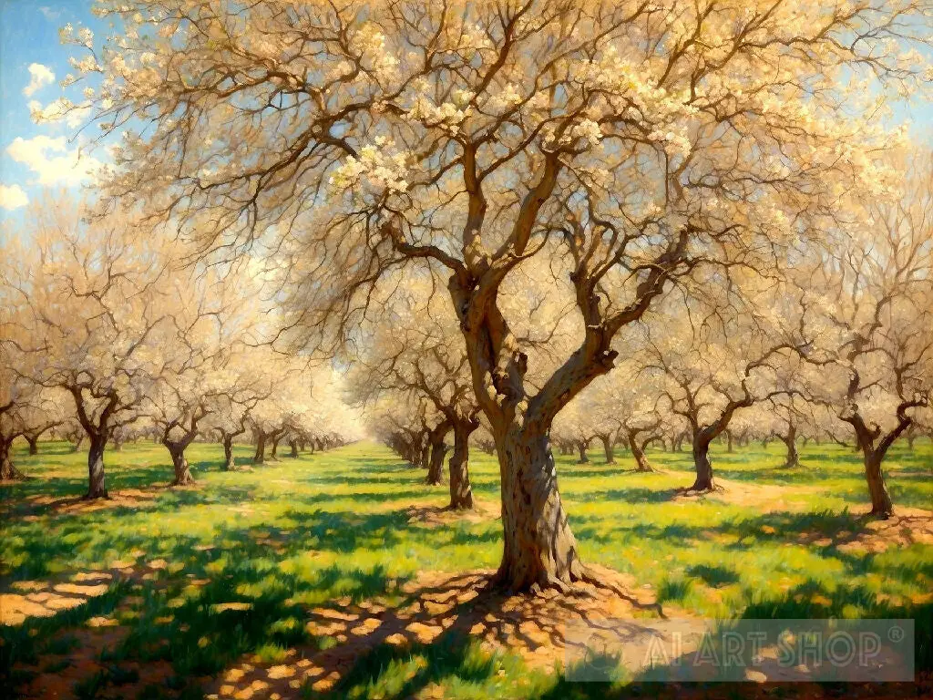 Dappled Light in the Orchard