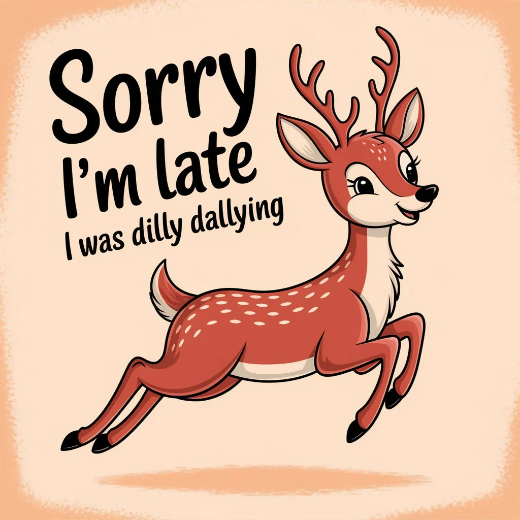 Deer Enjoying