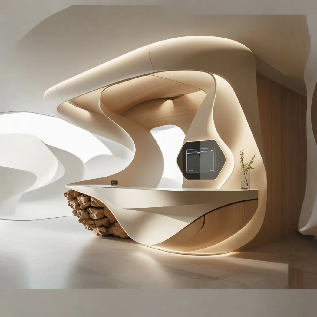 Default_Design_a_futuristic_smart_counter_blending_organic_arc_0