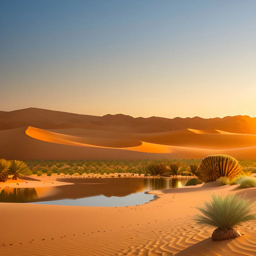 desert oasis