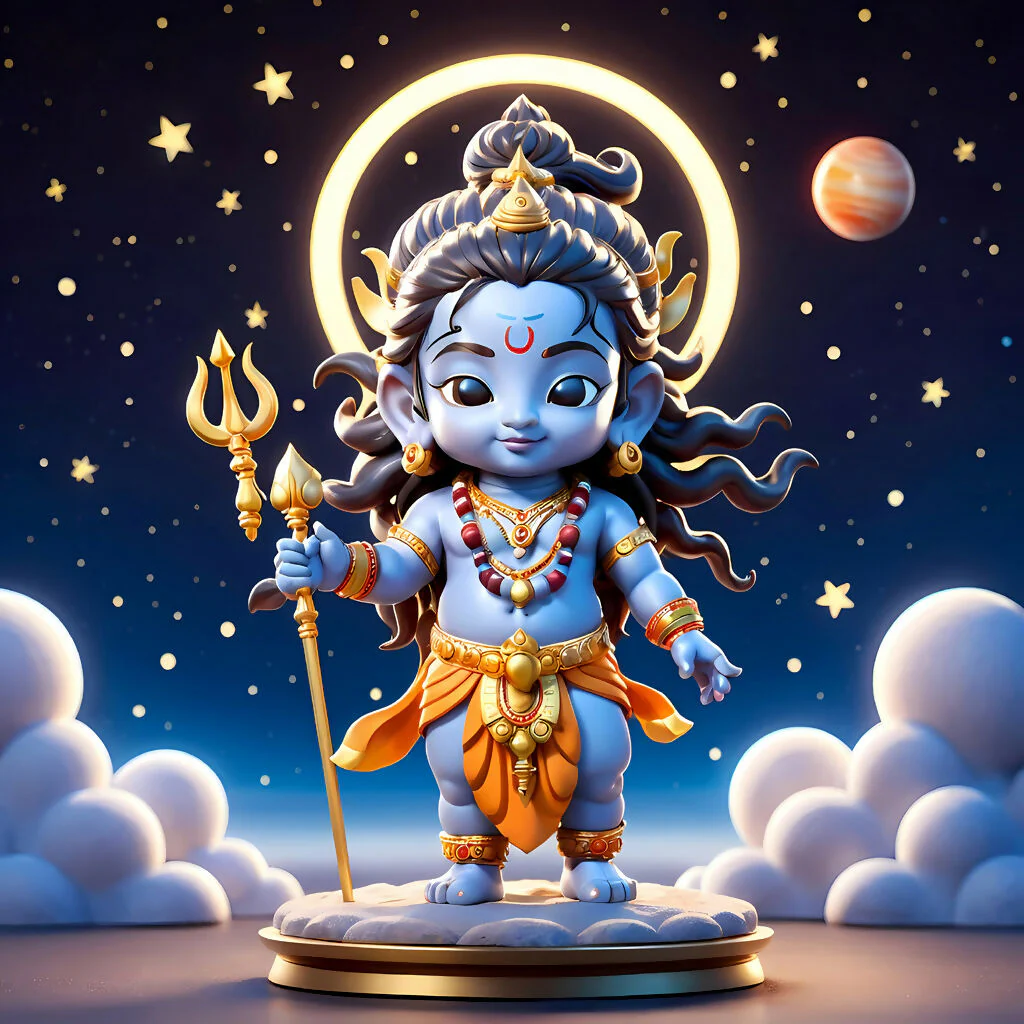 Divine Bala Shiva: The Cosmic Child Guardian
