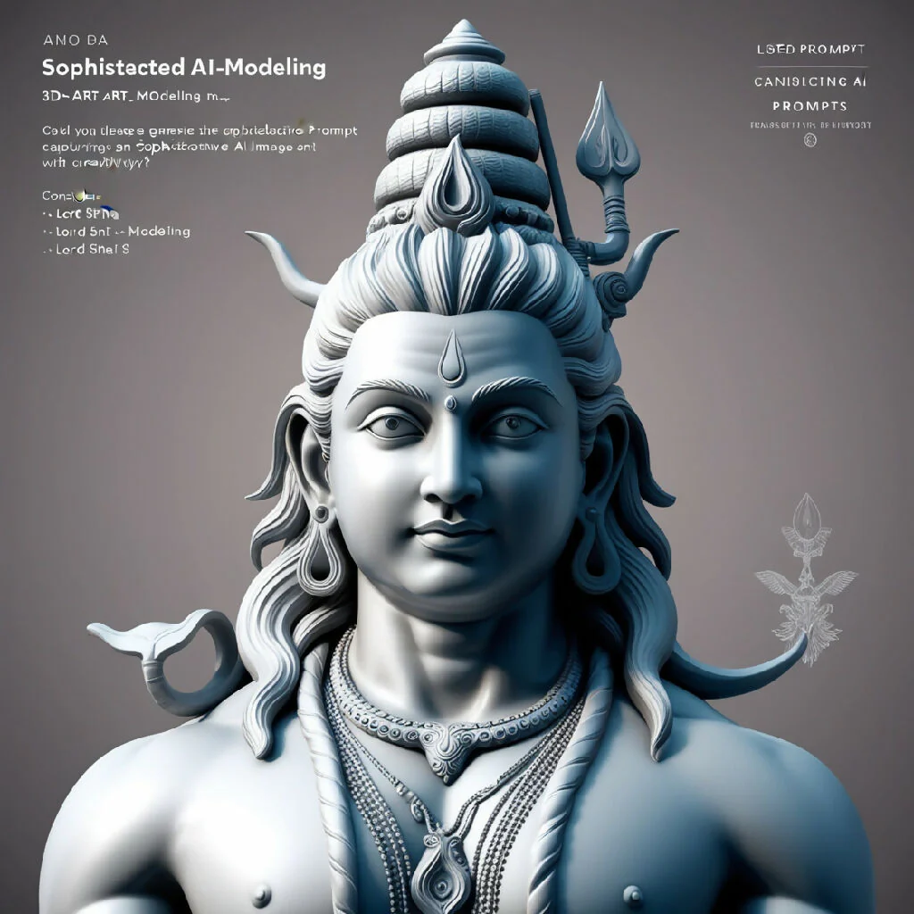Divine Dimensions: 3D Art of Lord Shiva ?️ - Image 2