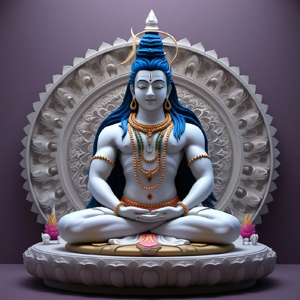 Divine Dimensions: 3D Art of Lord Shiva ?️ - Image 3