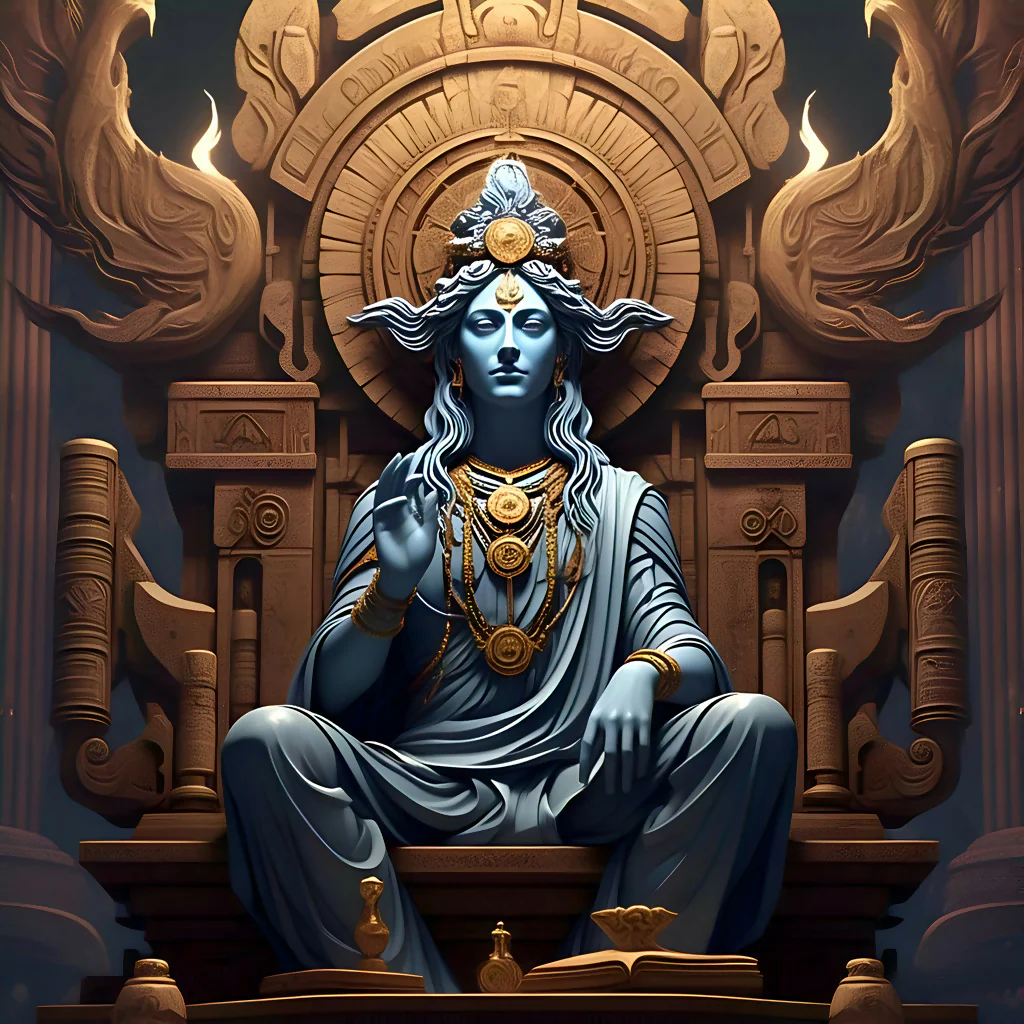 Divine Majesty: Surreal Elegance in AI Art