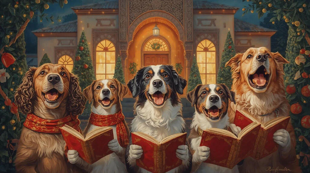 Dog Carolers 1