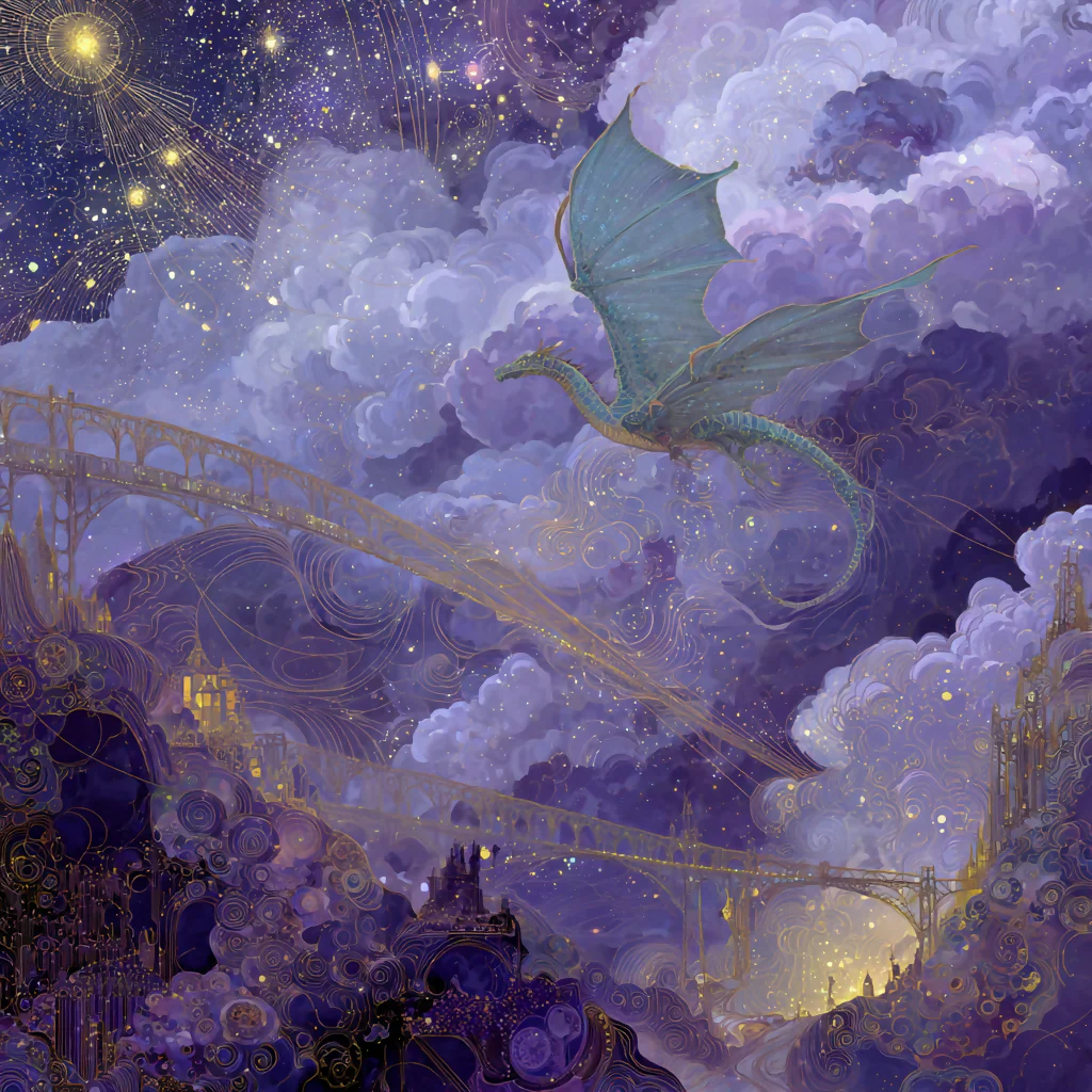 Dreamweaver Dragon of the Celestial Bridge