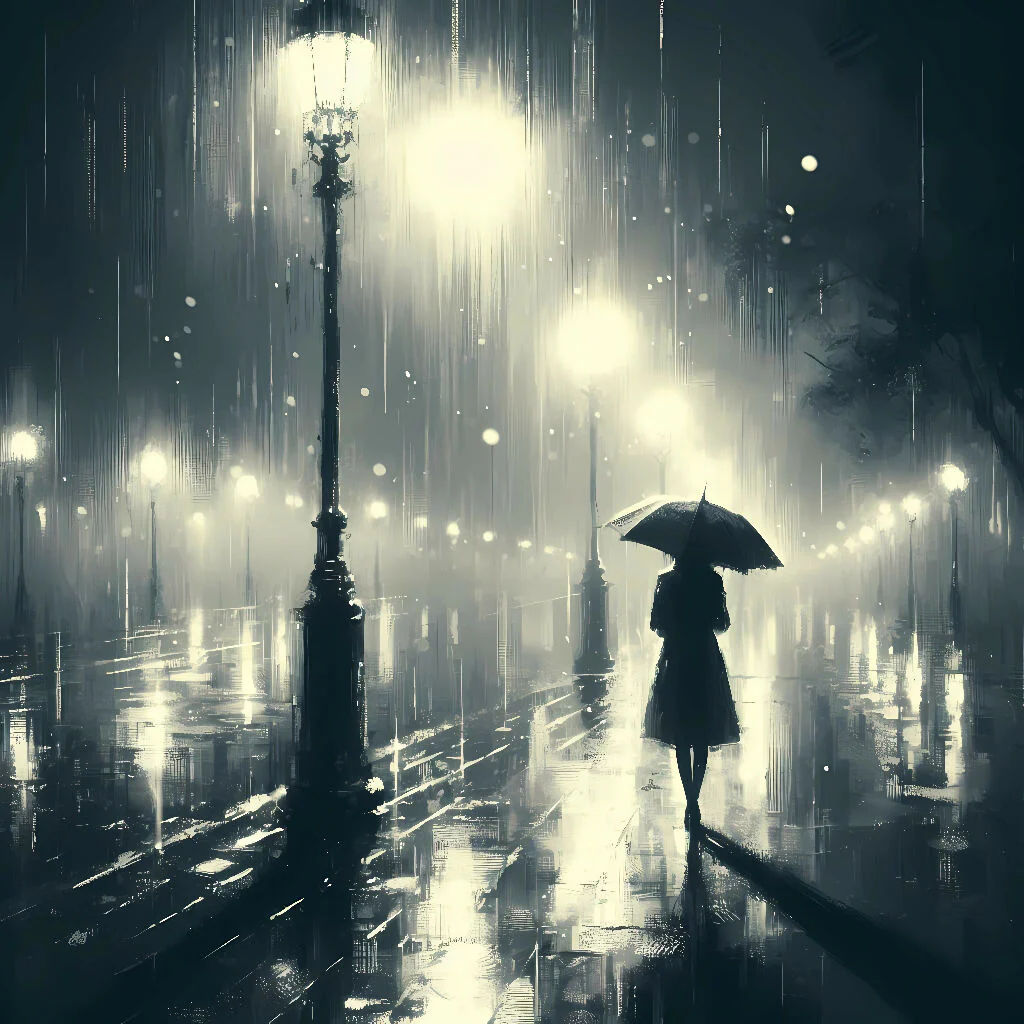 Echoes in the Rain – Midnight Silence
