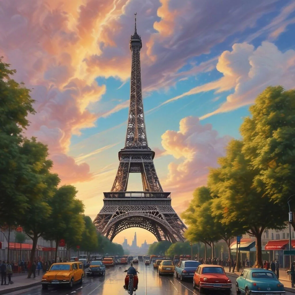 Eiffel Tower Paris No. 2