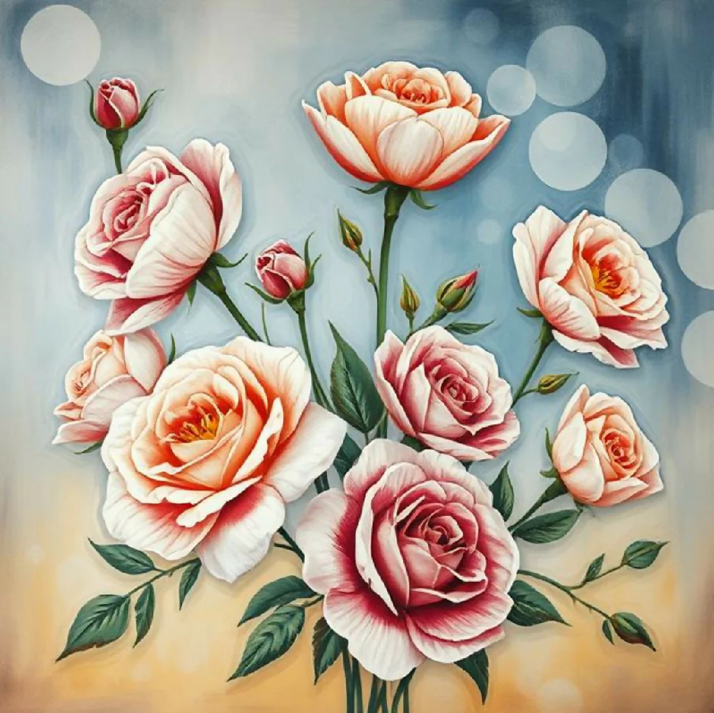 Elegant Blooming Garden"** - Image 2