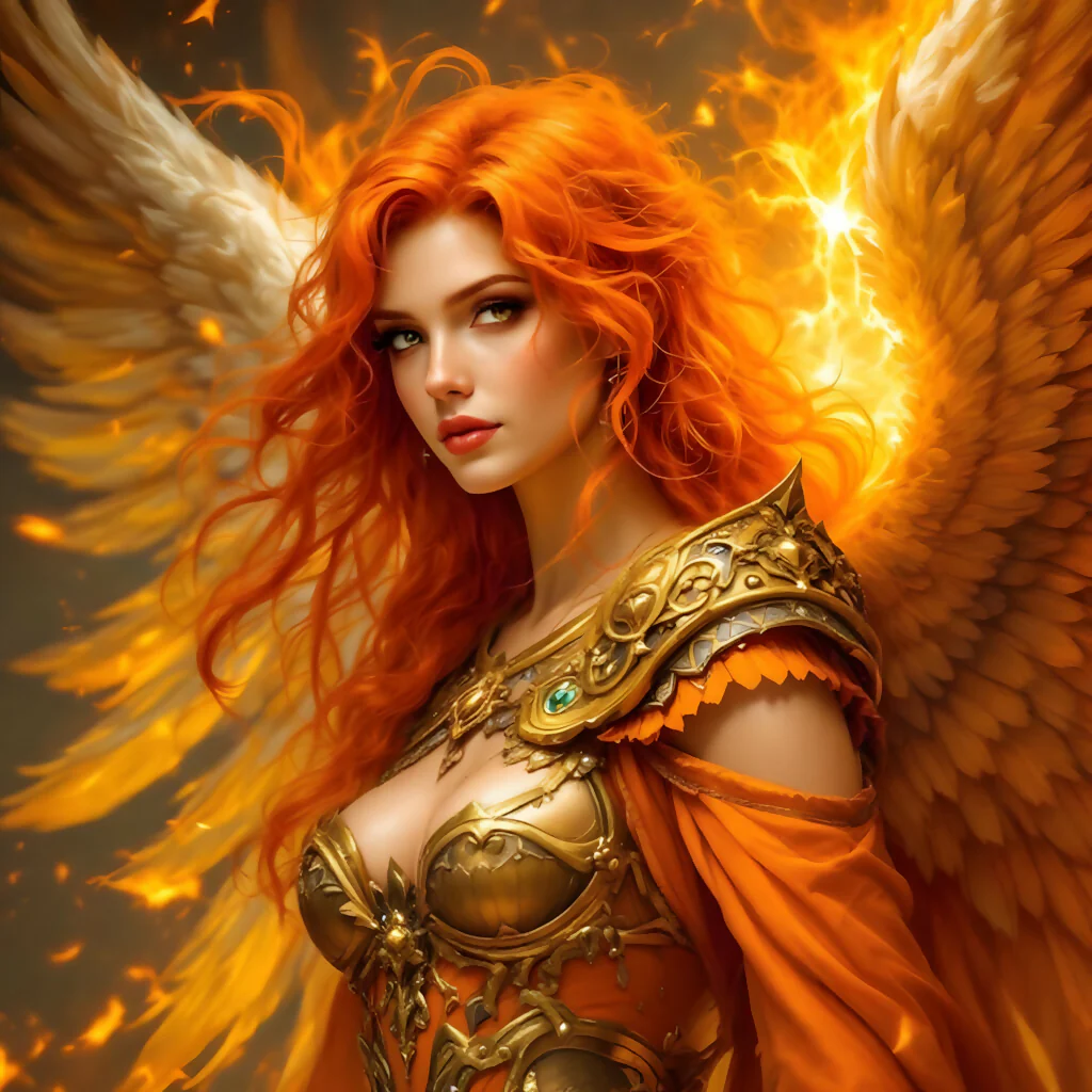 Emberlight: The Flame-Winged Archangel