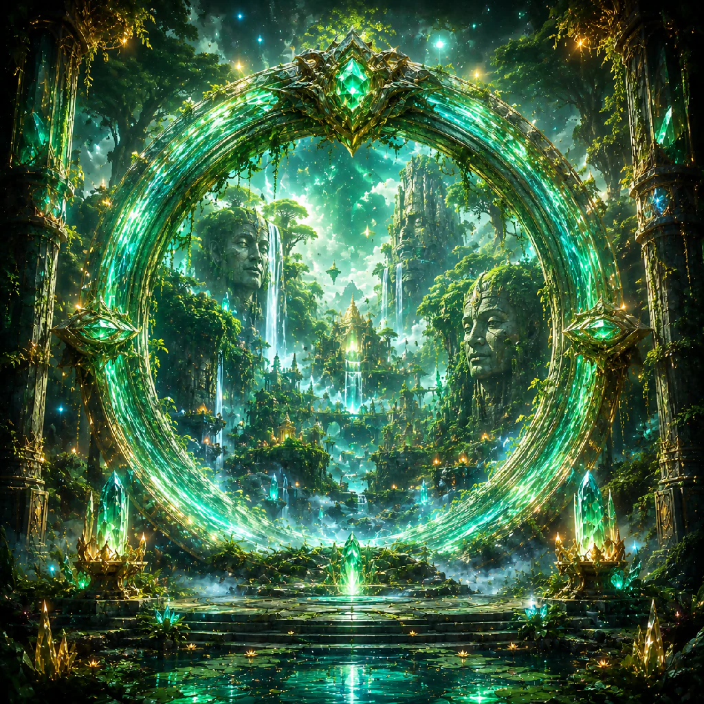 Emerald Jungle Portal To Ancient Lost World