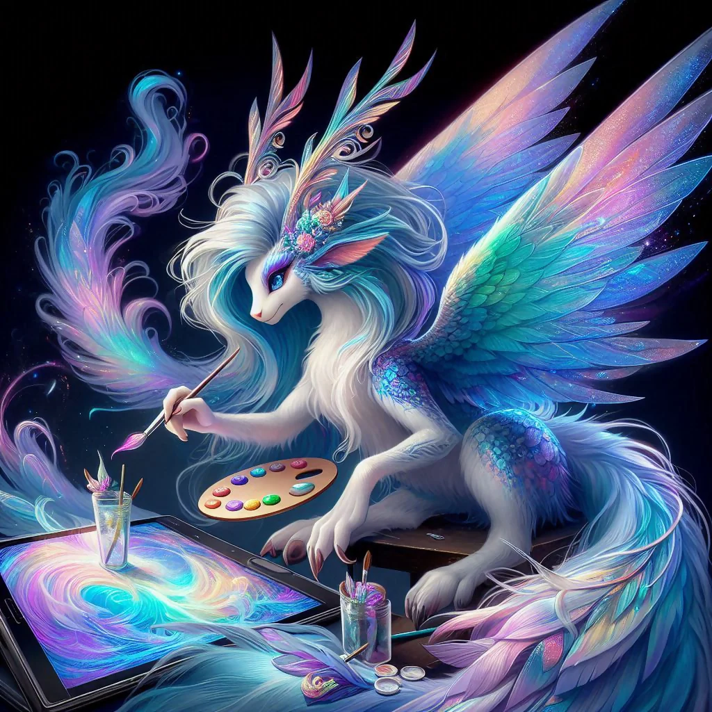 Enchanting and imaginative scenes with mythical creatures - Image 3