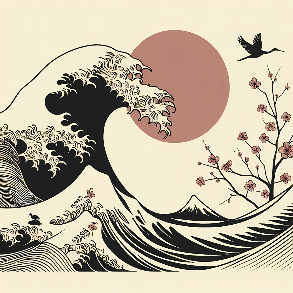 Eternal Wave: A Tribute to Nature's Rhythm
