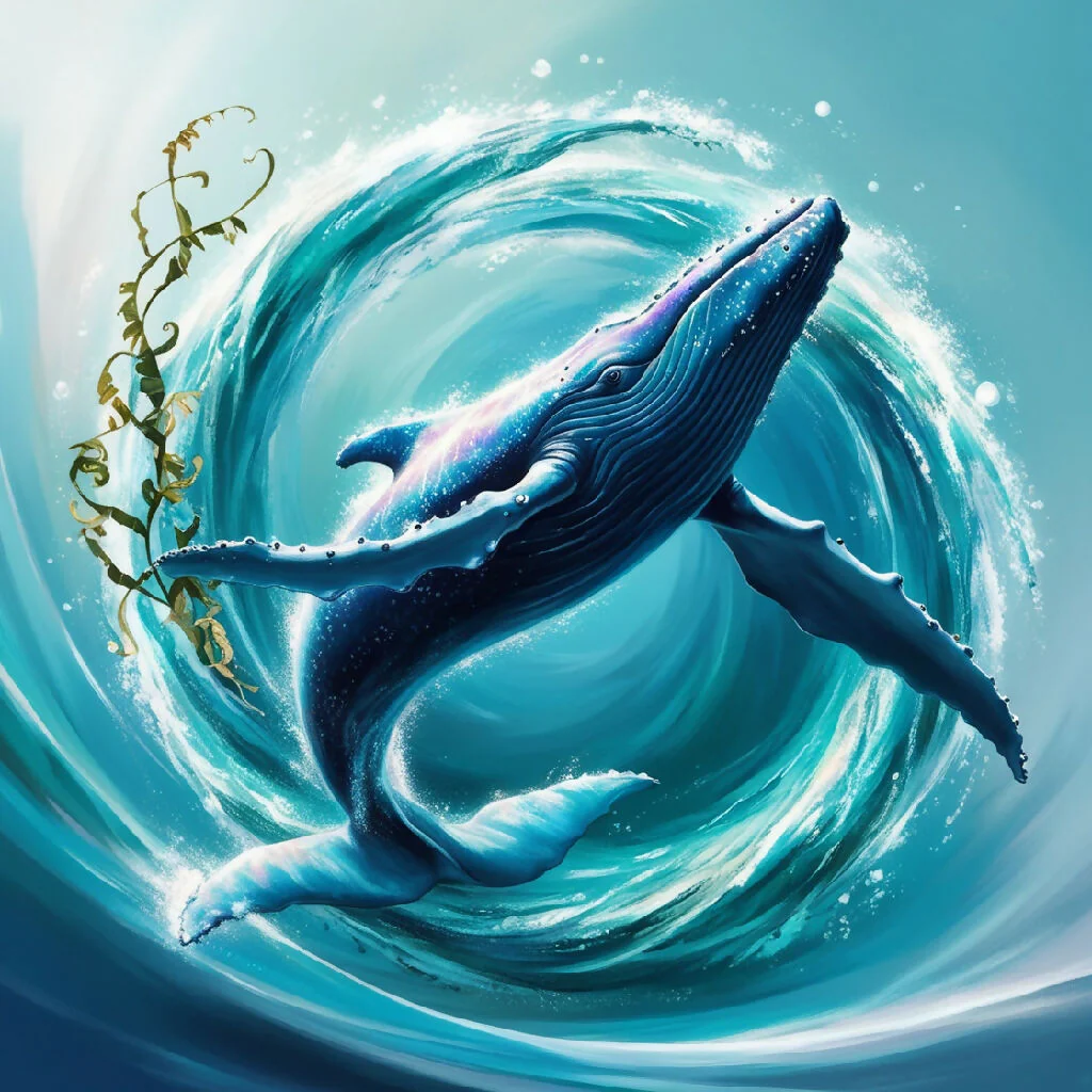 Ethereal Blue Whale - Image 2