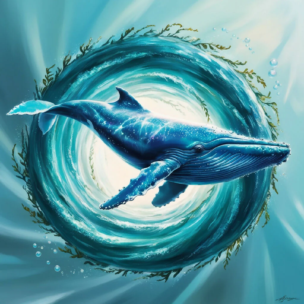Ethereal Blue Whale - Image 4