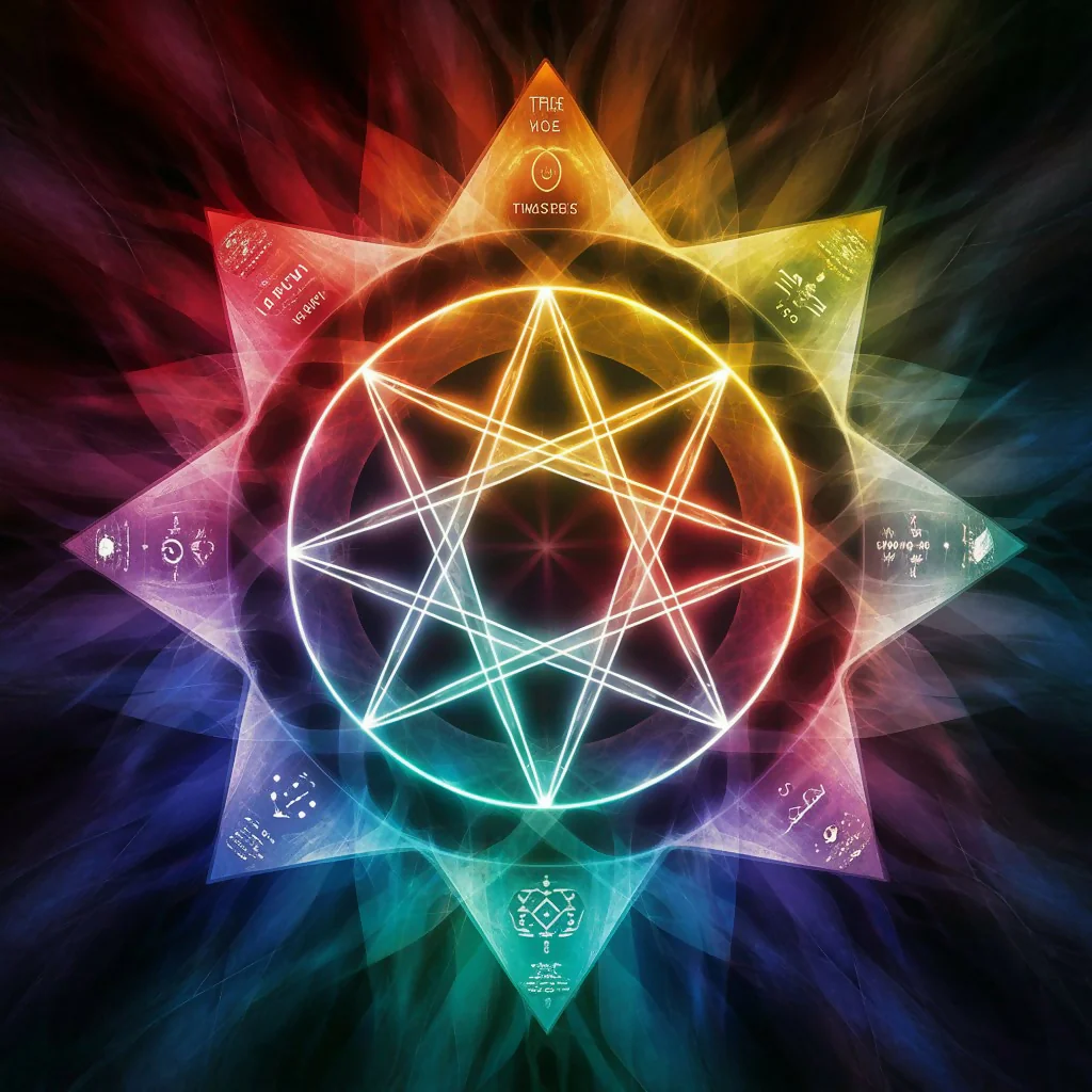 Ethereal Lotus Energy Background