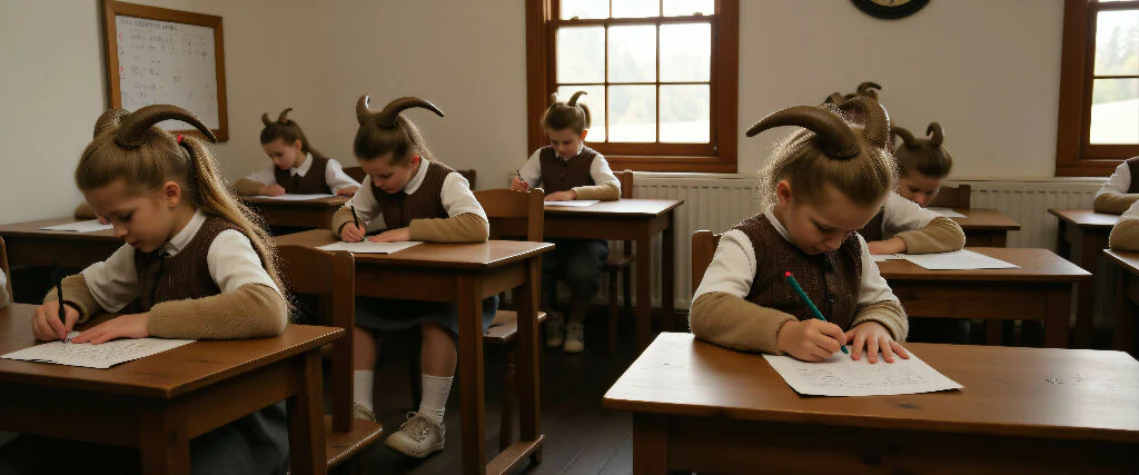 Fauns In Class