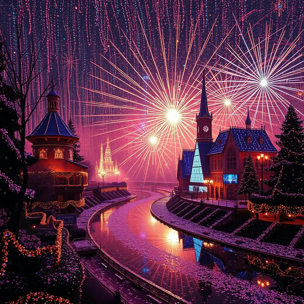 Festive Twilight Reverie
