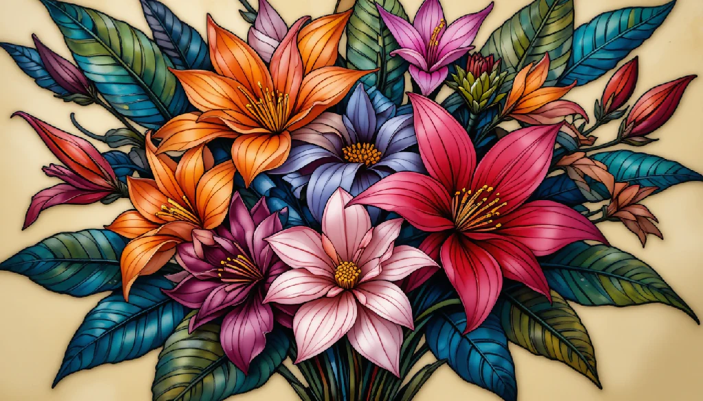 floral bouquet
