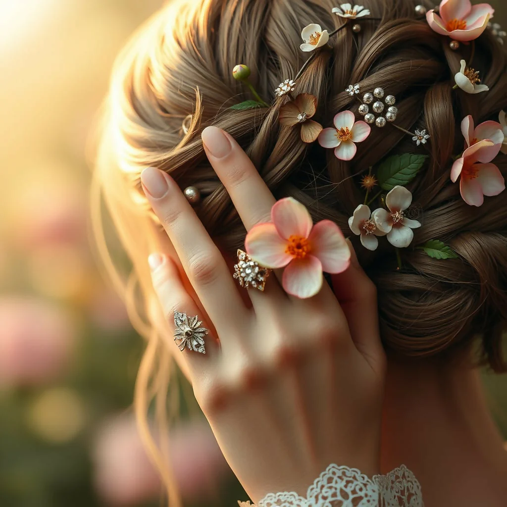 Floral Whisper – Delicate Beauty in Soft Light