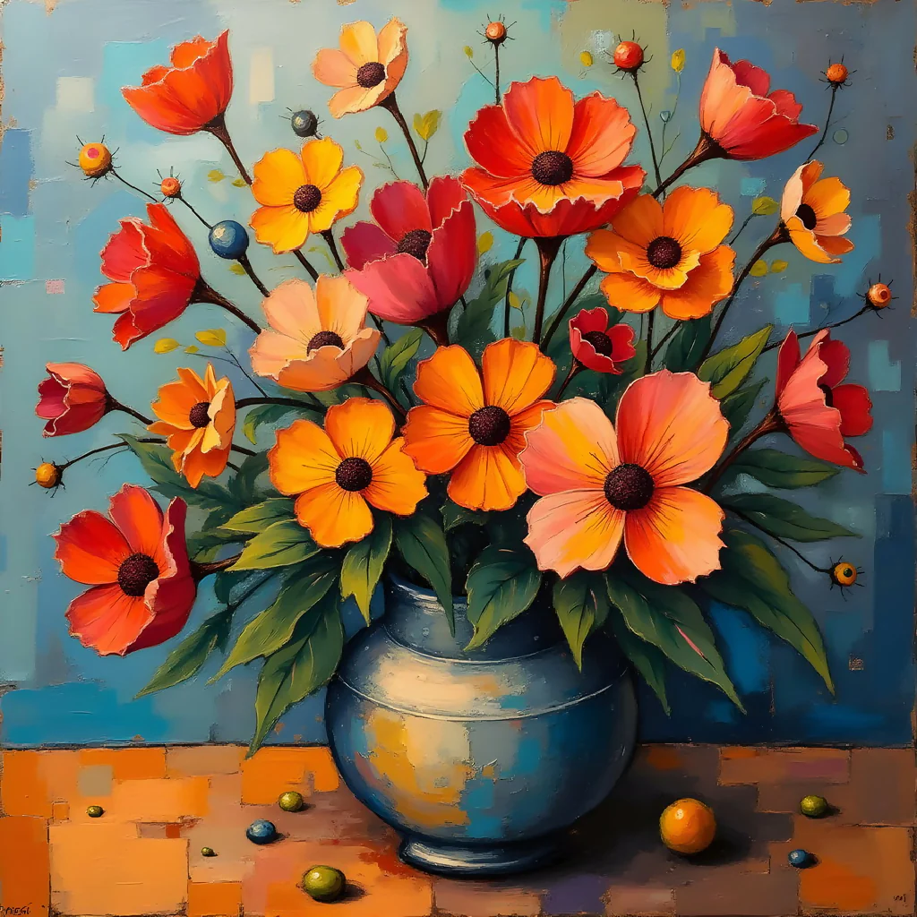 Flowers in vase